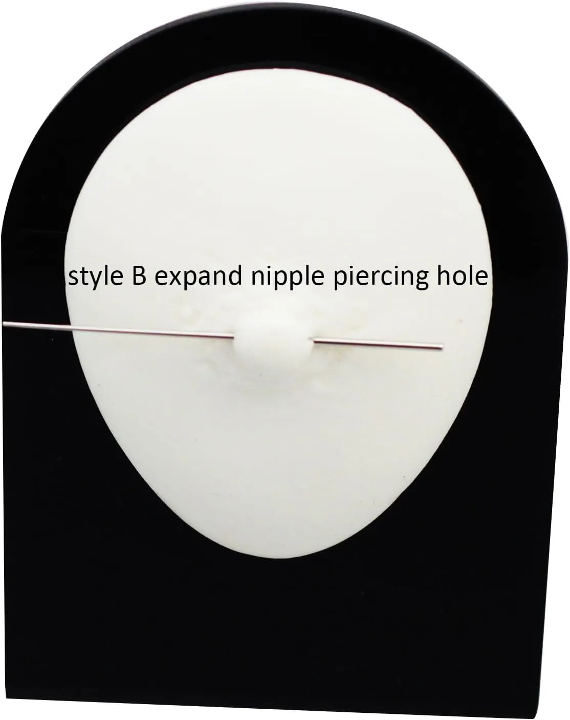 22G/20G/18G/16G/14G/12G/10G/8G/6G/4G/2G/0G/00G 316L Steel Taper Insertion Pin for Ear/Nose/Navel/Nipple/Lip/Eyebrow Stretcher, Body Piercing Stretching Kit Assistant Tool