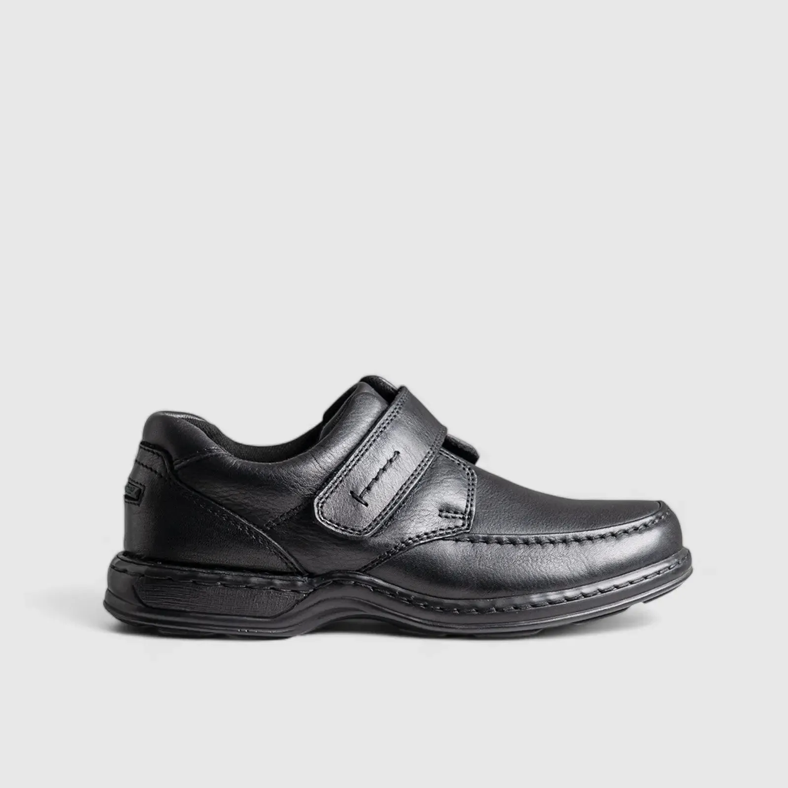 Albert Wide Fitting Velcro Comfort Black