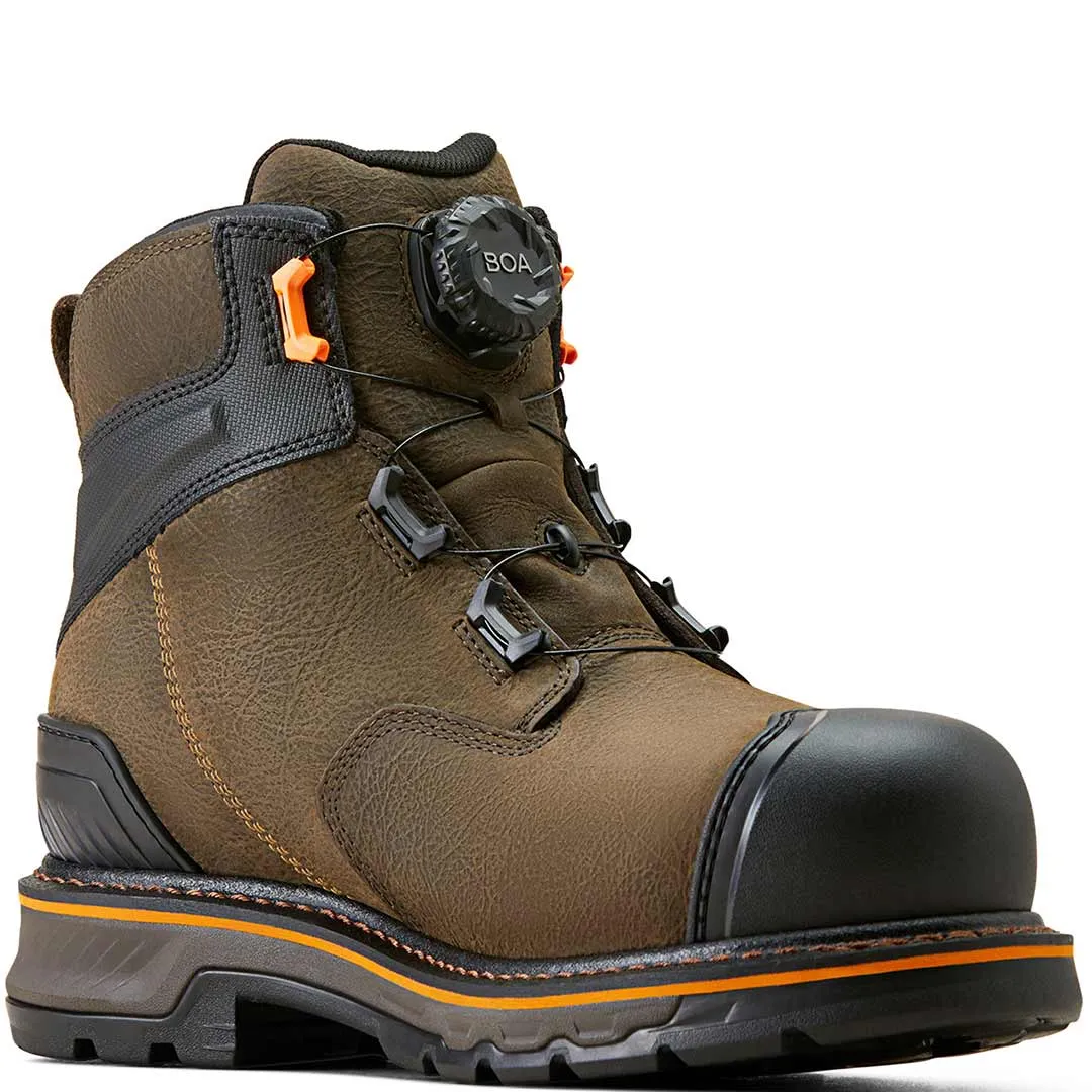 Ariat Work Men's Stump Jumper 6" BOA Waterproof Composite Toe Boot
