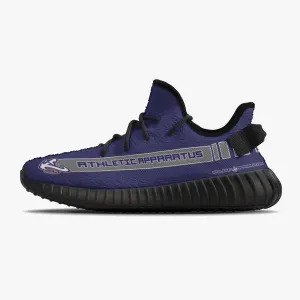 Athletic Apparatus V1 Adult Unisex Mesh Knit Sneakers - Navy 1