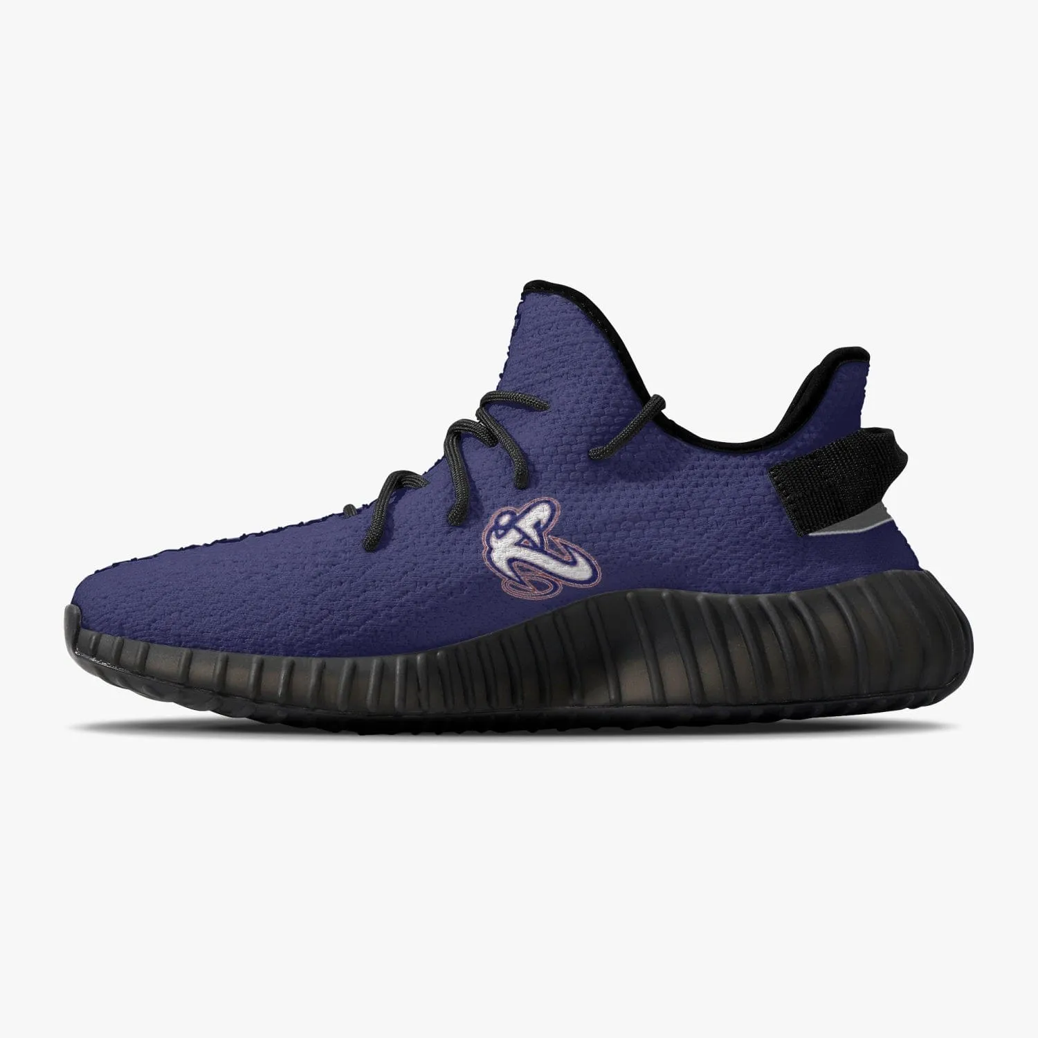 Athletic Apparatus V1 Adult Unisex Mesh Knit Sneakers - Navy 1