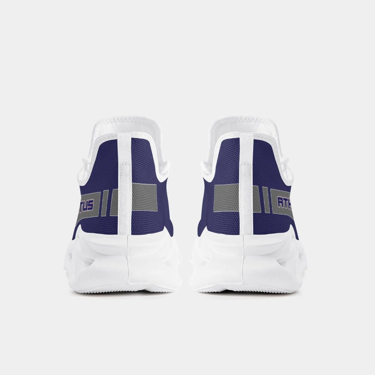 ATHLETIC APPARATUS V1 RWB 2 BOUNCE MESH KNIT SNEAKERS - WHITE