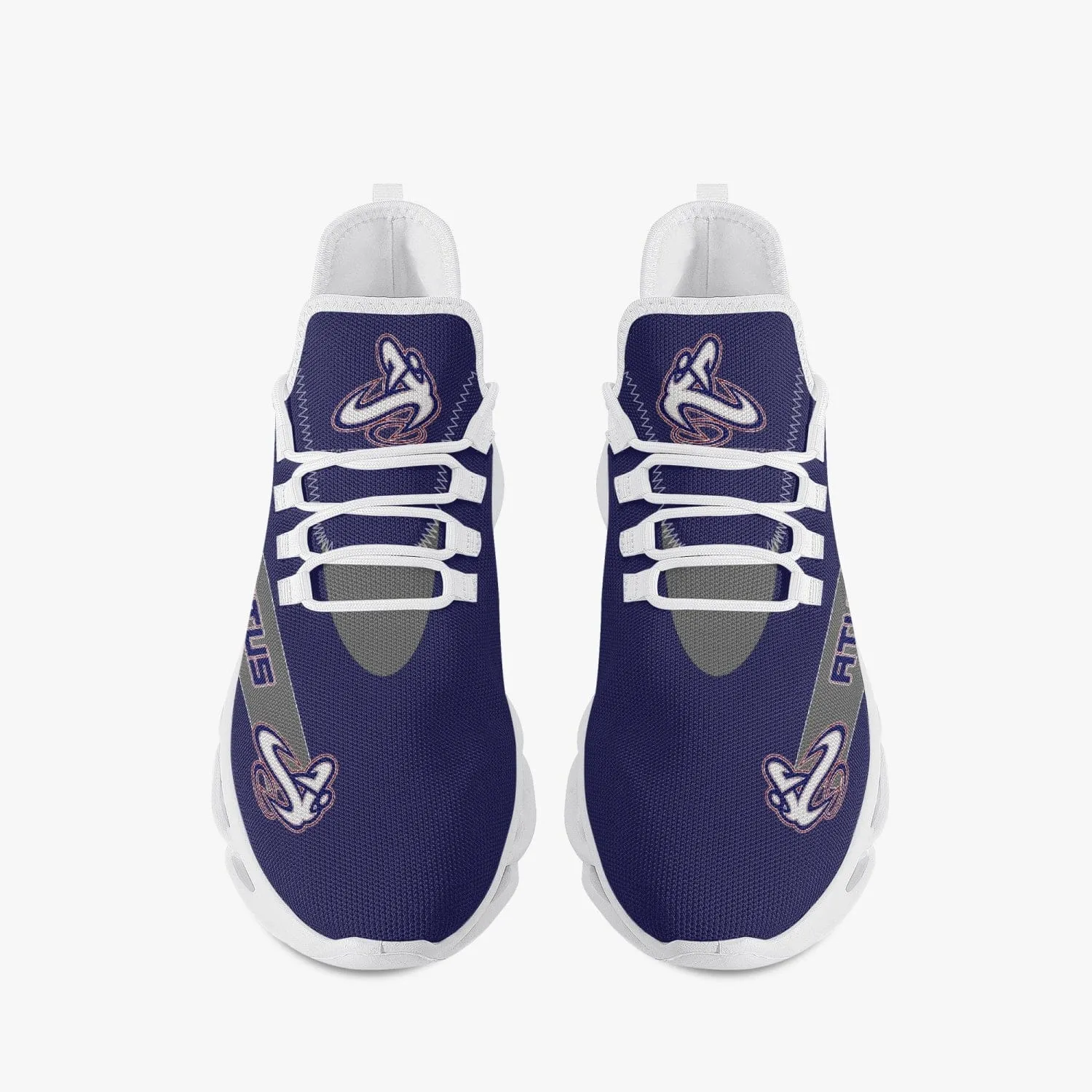 ATHLETIC APPARATUS V1 RWB 2 BOUNCE MESH KNIT SNEAKERS - WHITE