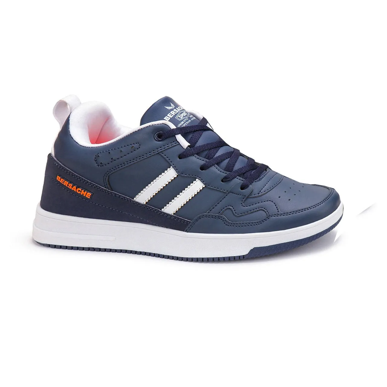 Bersache Lightweight Casual Sneaker Shoes For Men Blue-9055