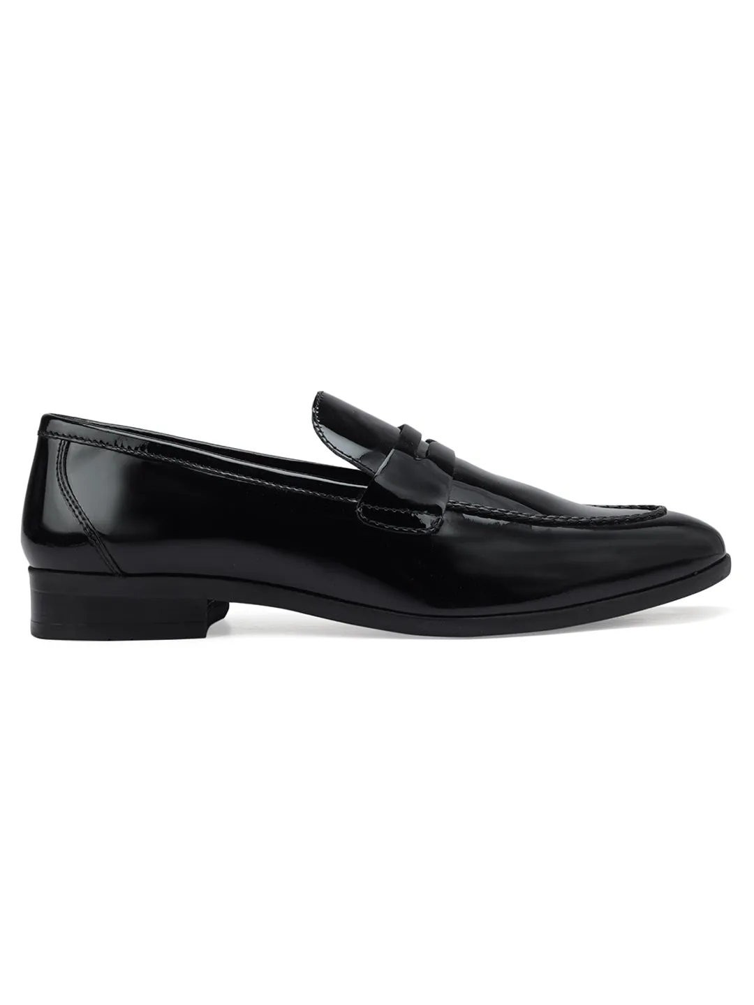 Black Patent Leather Loafers