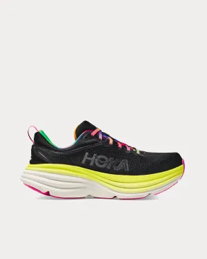 Bondi 8 Black / Citrus Glow Running Shoes