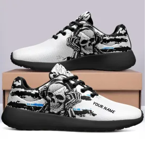 Buy One Get One White Color Personalized Skull Shoe Comfortable Shoe,
067-2302-002-1