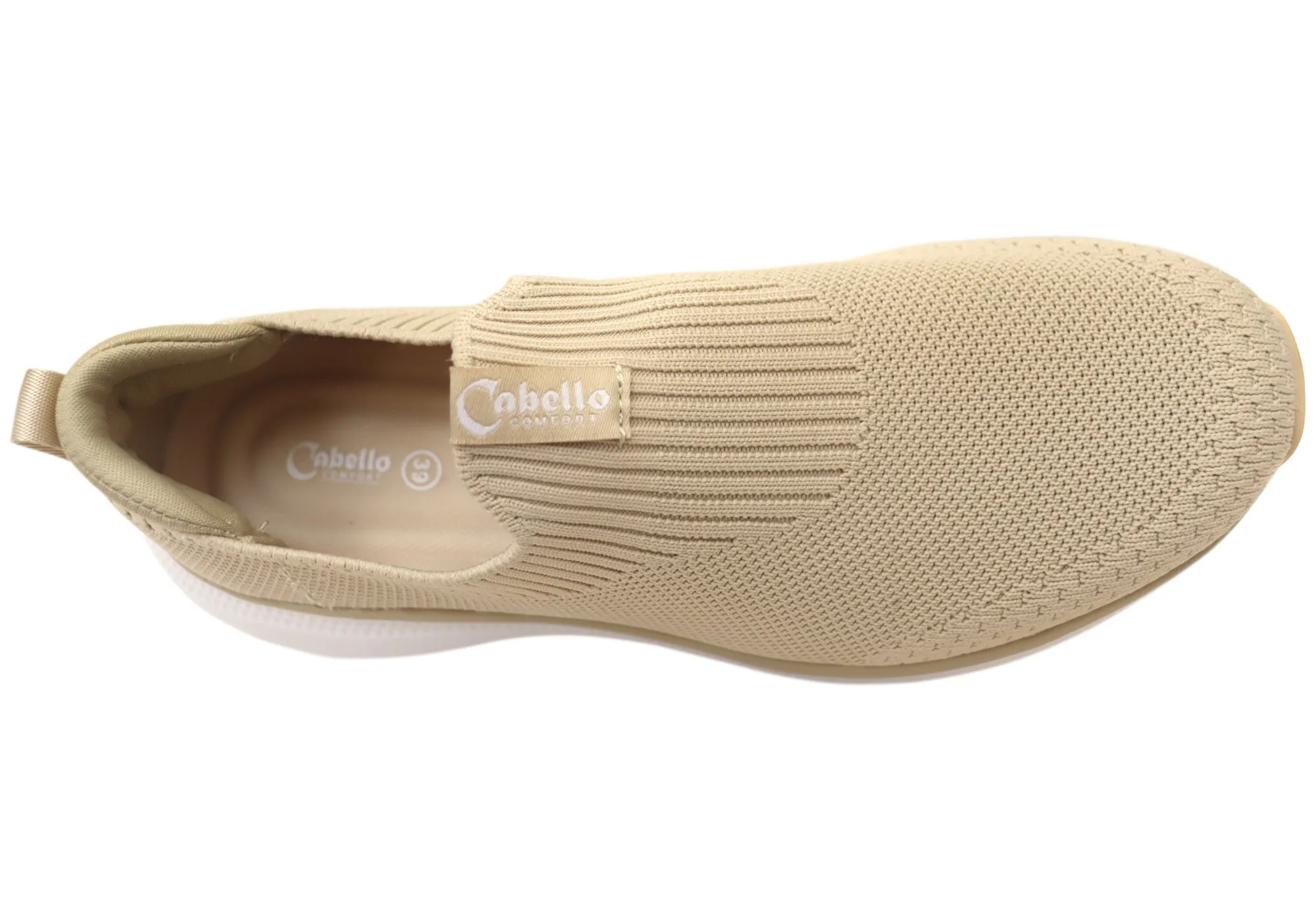 Cabello Comfort Stride Womens Comfortable Slip On Shoes
