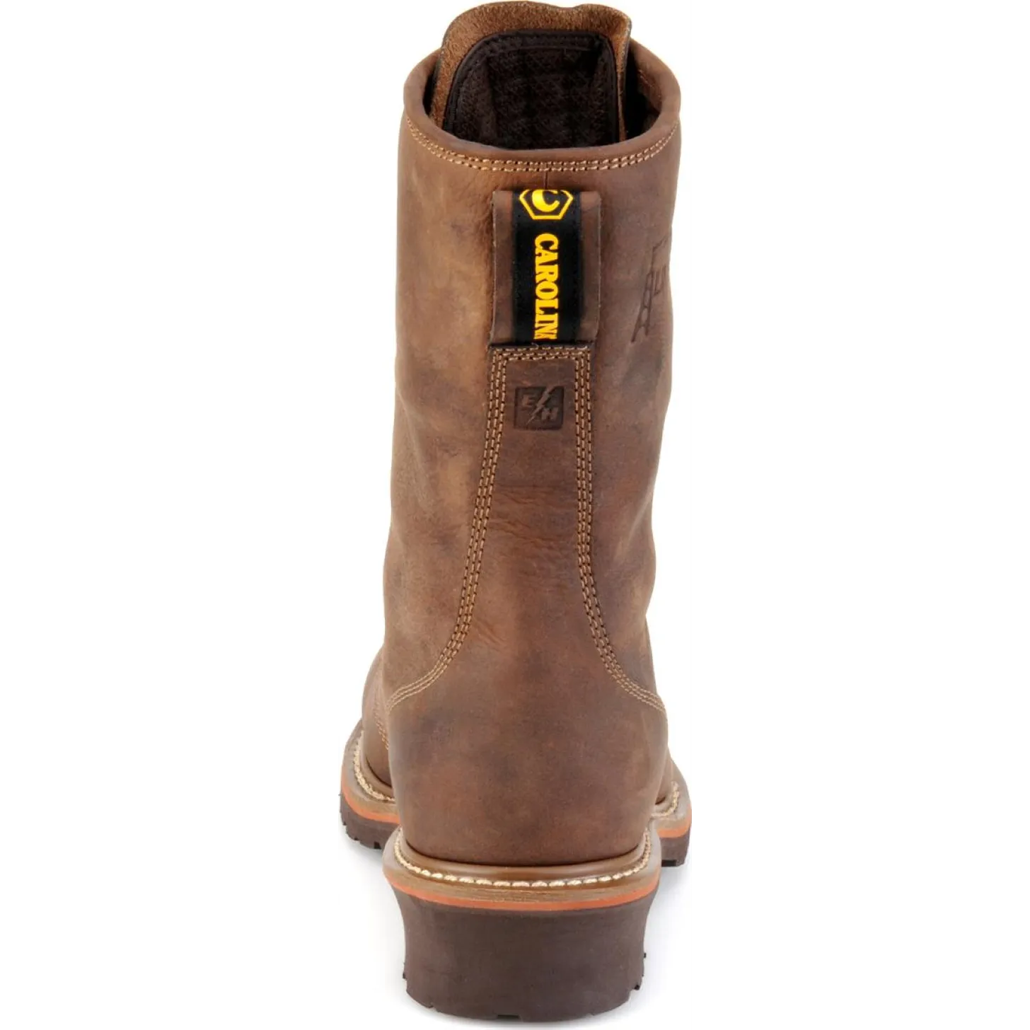 Carolina Men's Linesman 10" Composite Toe Waterproof Work Boot - Brown - CA1904