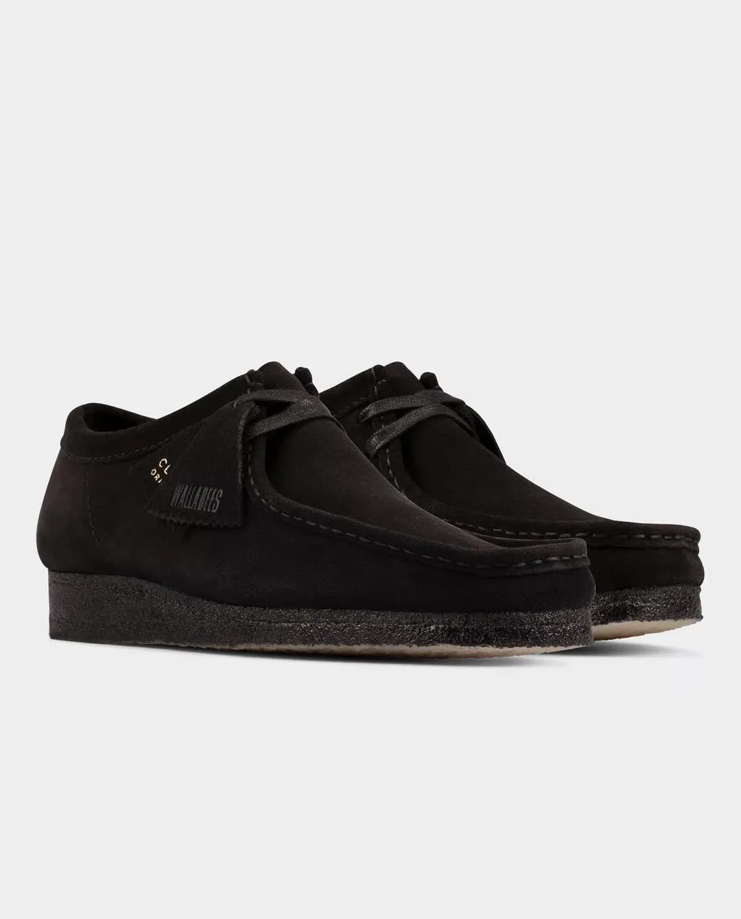 Clarks Originals - Wallabee Shoe - Black Suede