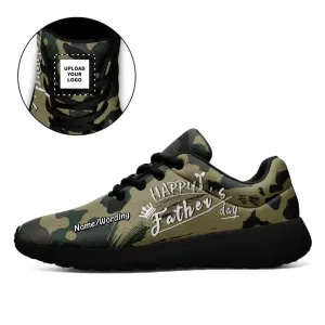 Client Gifts,Personalized Father's Day Sneakers, Custom Mesh and Breathable Shoes, Dad, Father's Gift