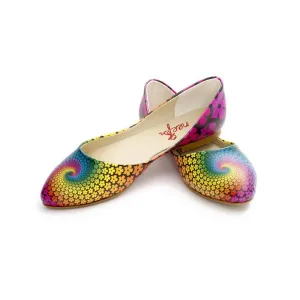 Colored Flowers Ballerinas Shoes NSS361