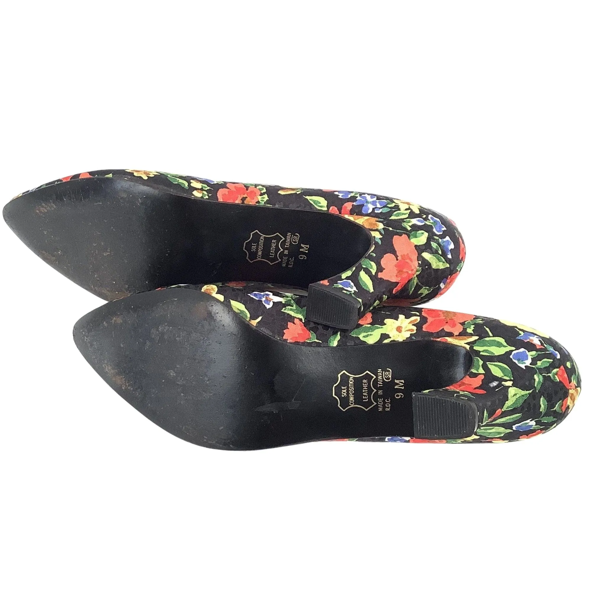 Dressy Floral Pumps