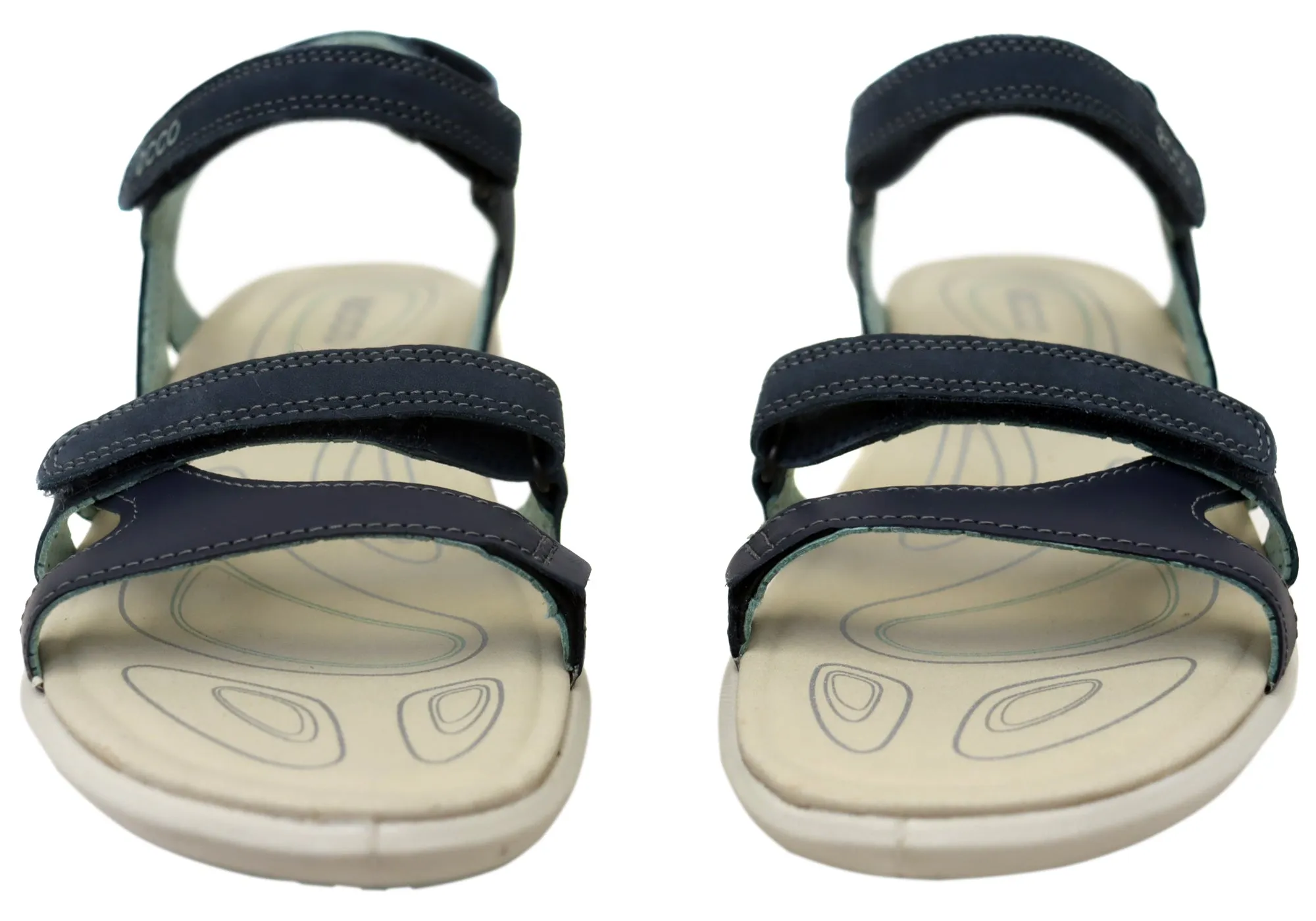 ECCO Womens Cruise II Comfortable Leather Sandals