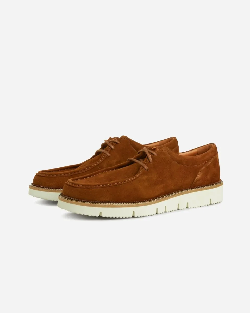Eilo Vibram Low - Cognac Suede