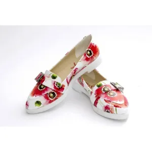 Flowers Slip on Sneakers Shoes NTS411
