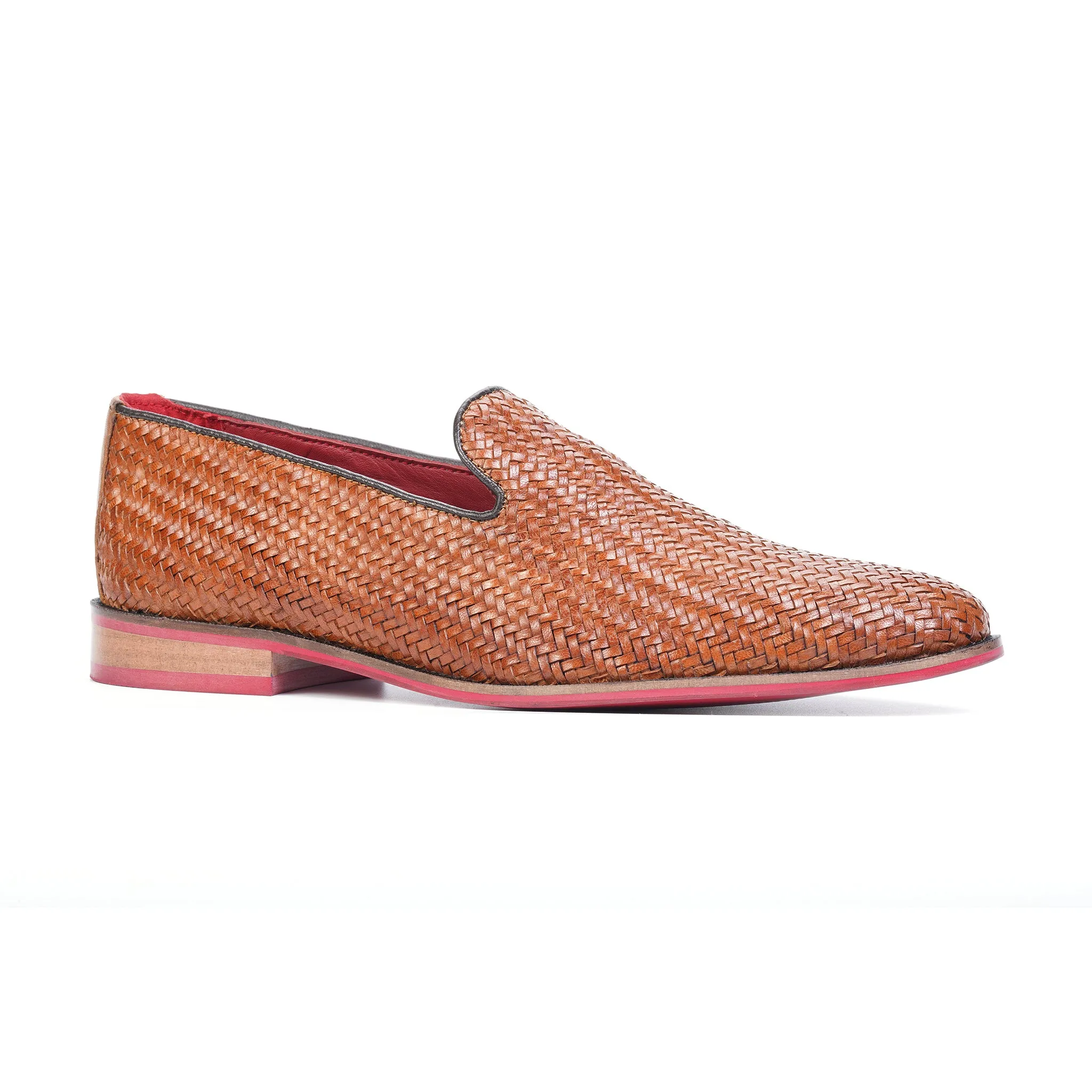 Gibson Weave Loafer // Tan