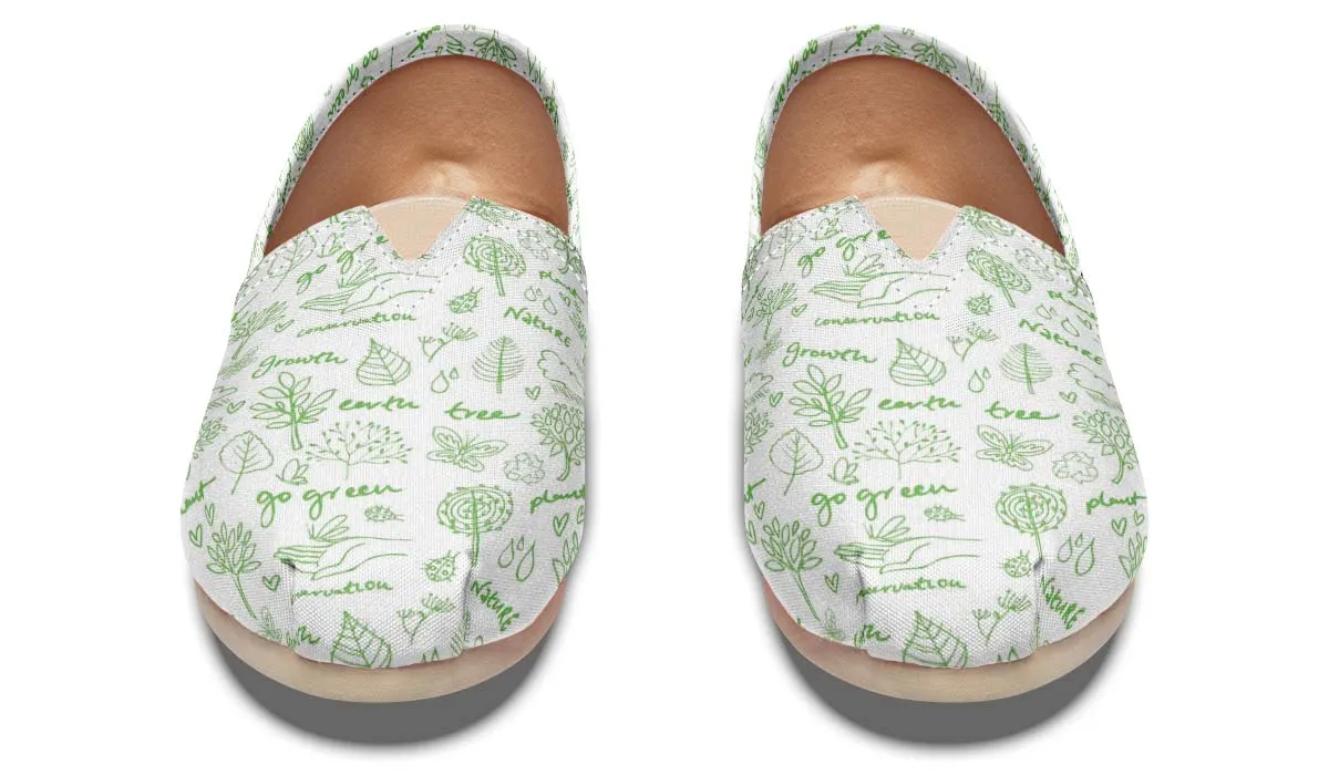 Go Green Casual Shoes