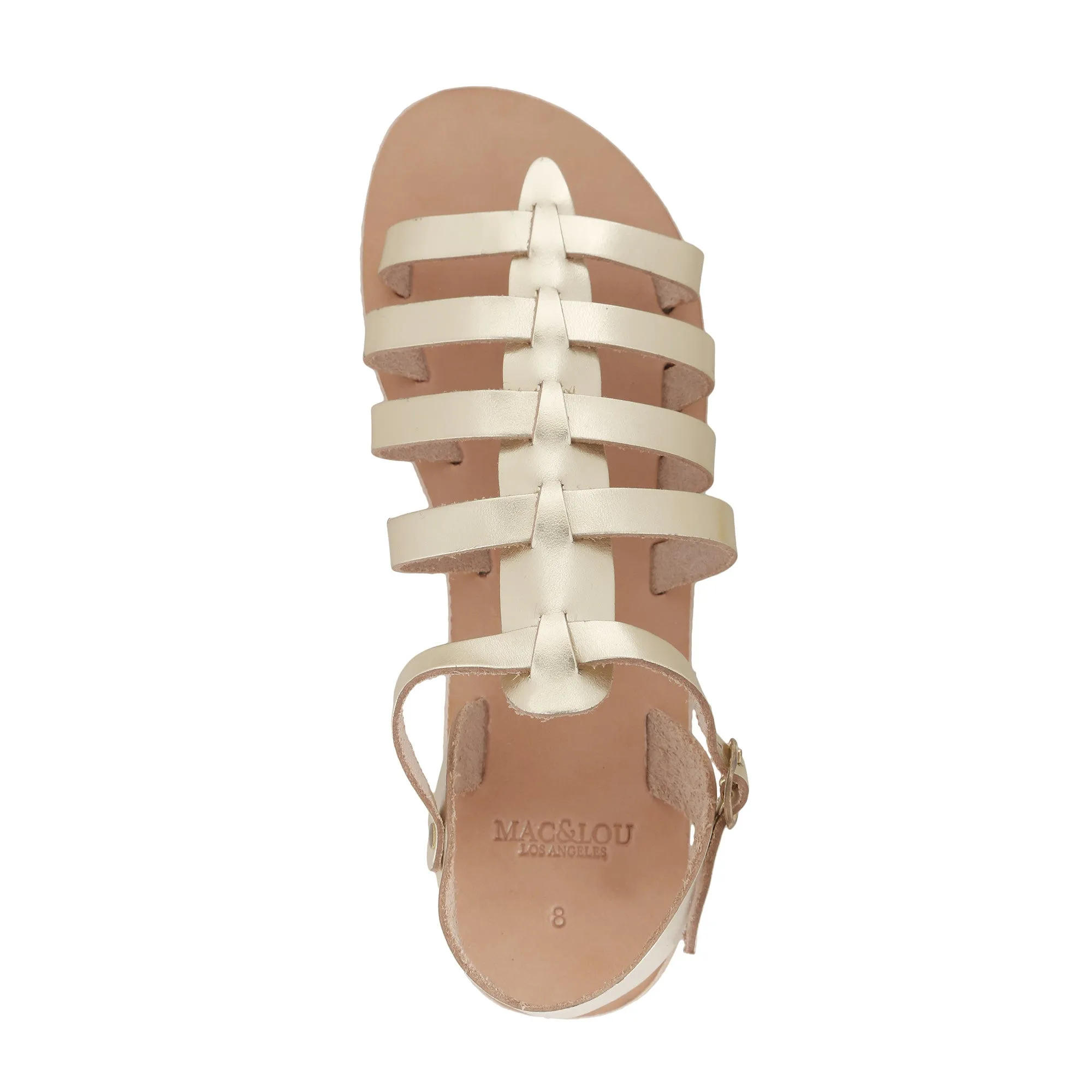 Greek Leather Sandals 'Euterpe'