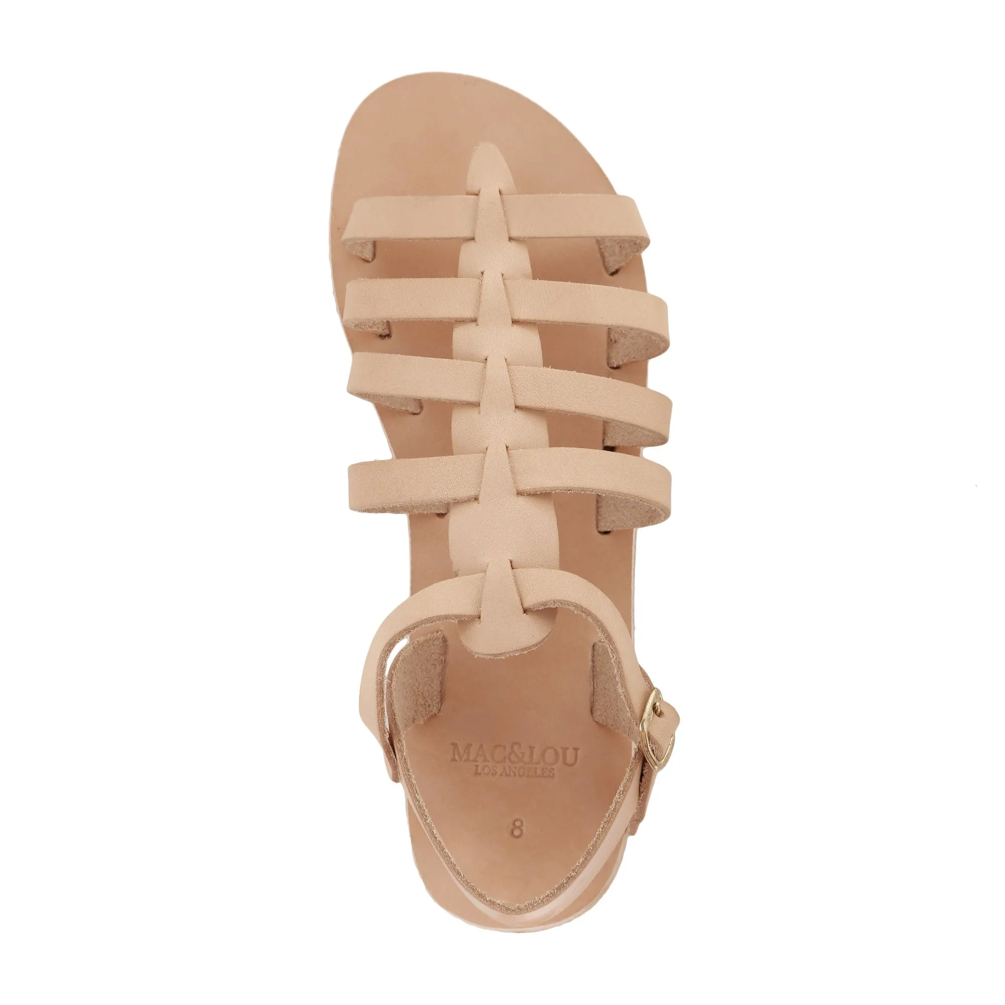 Greek Leather Sandals 'Euterpe'