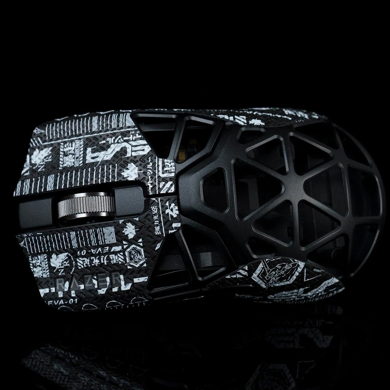 Grip Tape for Razer Viper Minise Mini Signature Edition - Anti-Slip,Enhanced Control, Suck Sweat,Soft Leather,Improves FPS Gaming Grip [Pre-Cut] White Purple