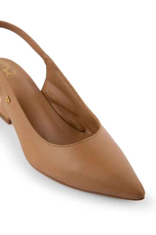 High Tea : Pointed Block Heels