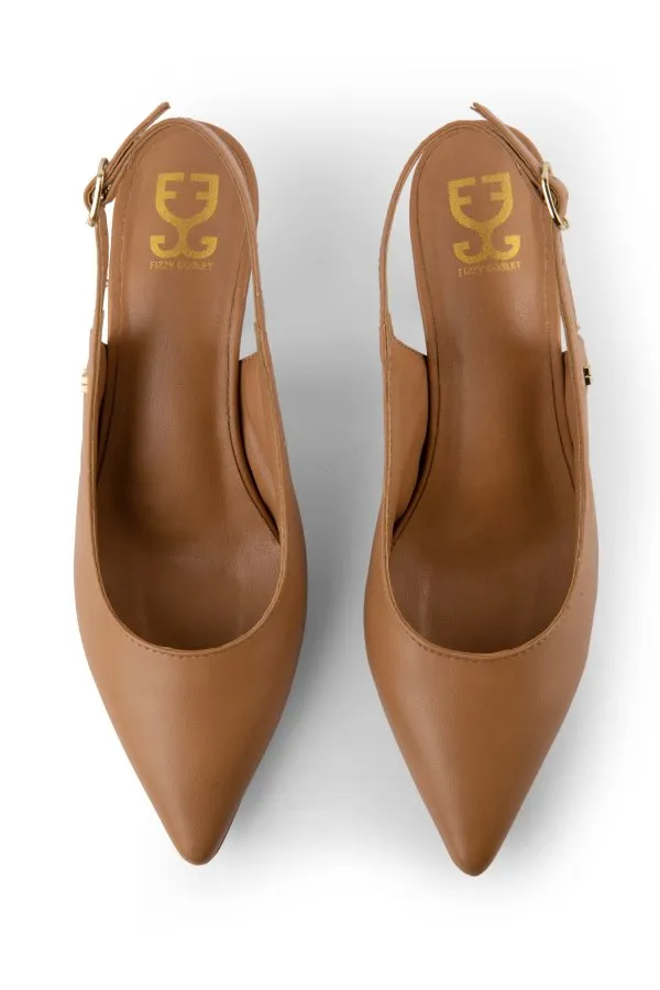 High Tea : Pointed Block Heels
