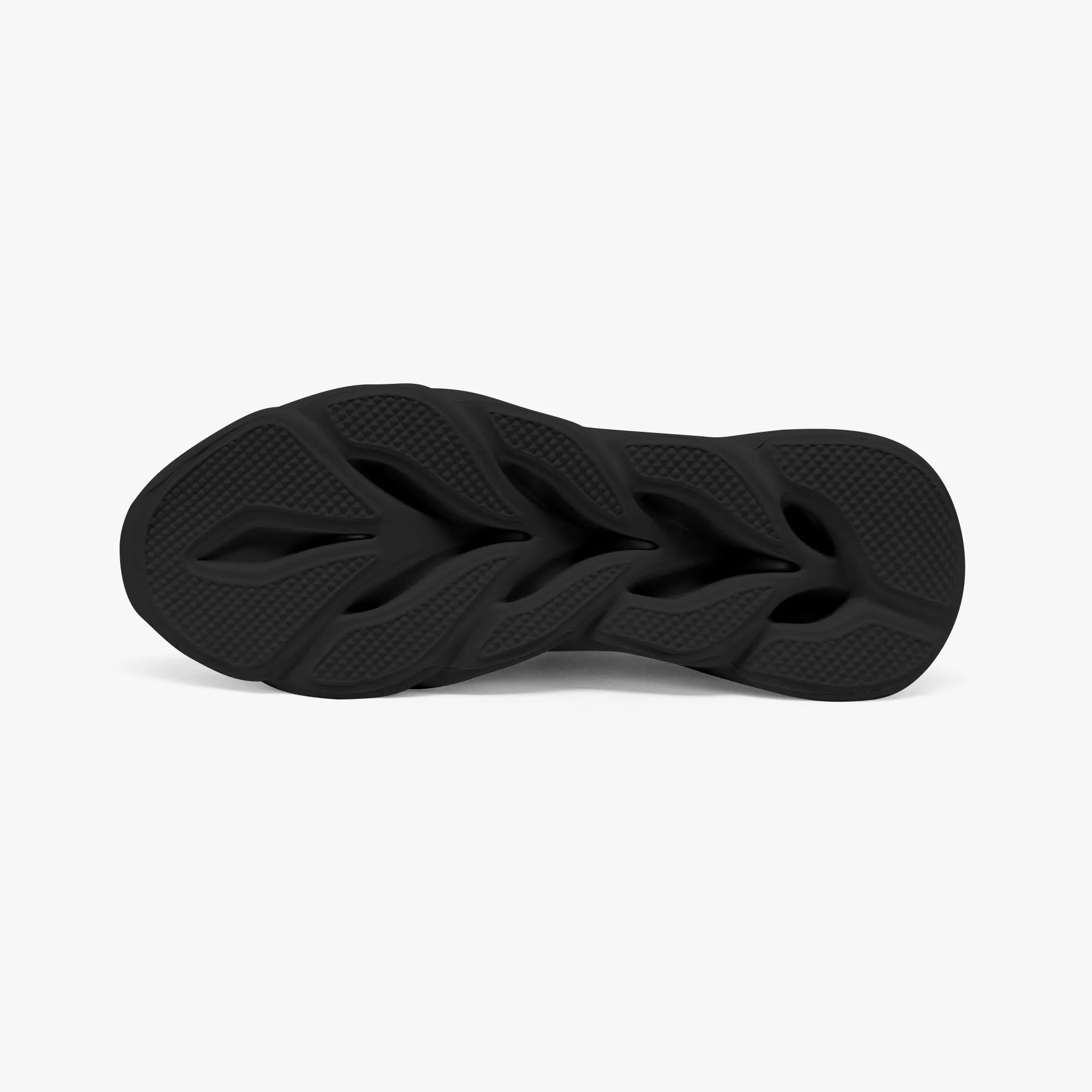 I Rose Bounce Mesh Knit Sneakers - Black