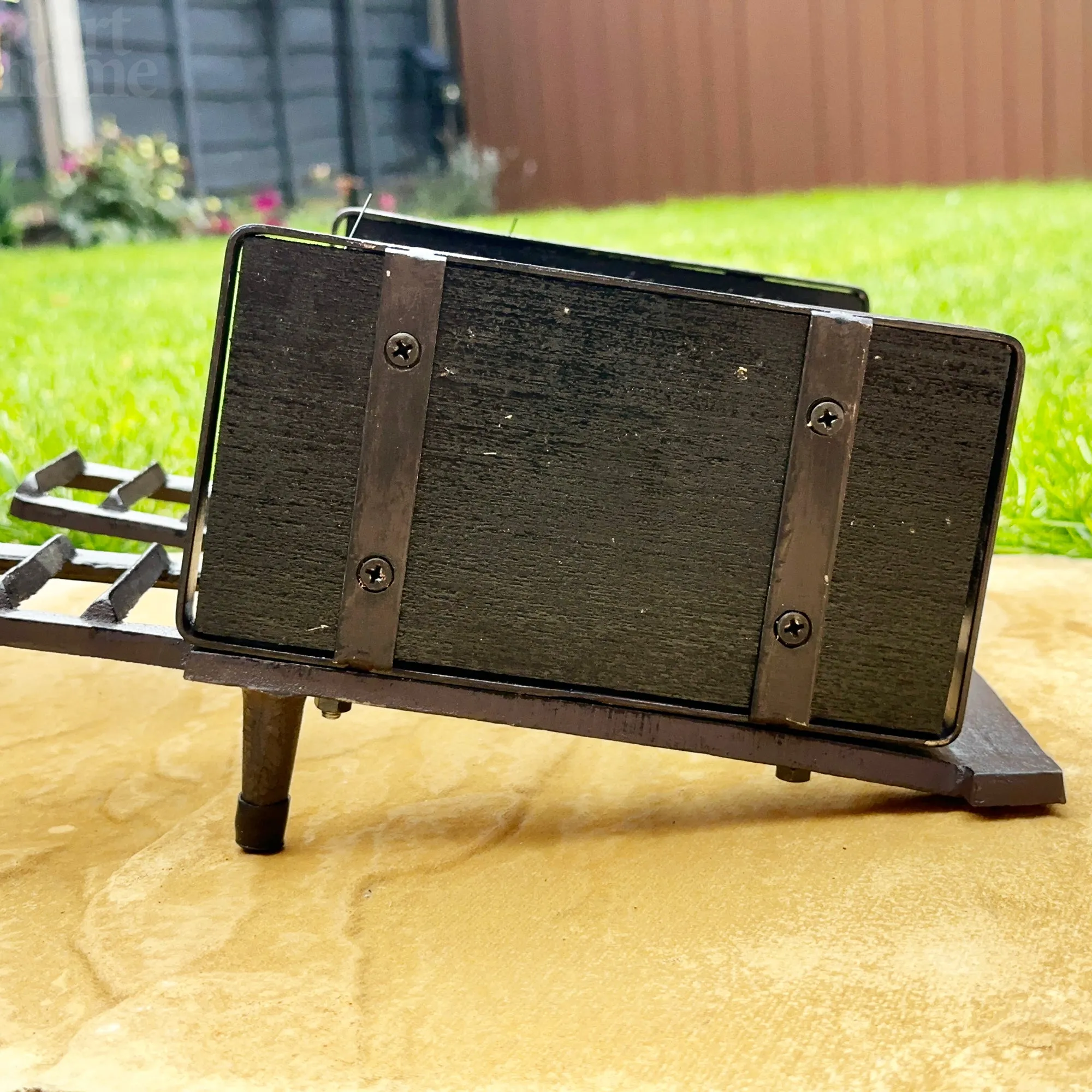 Iron Boot Scraper With Brush