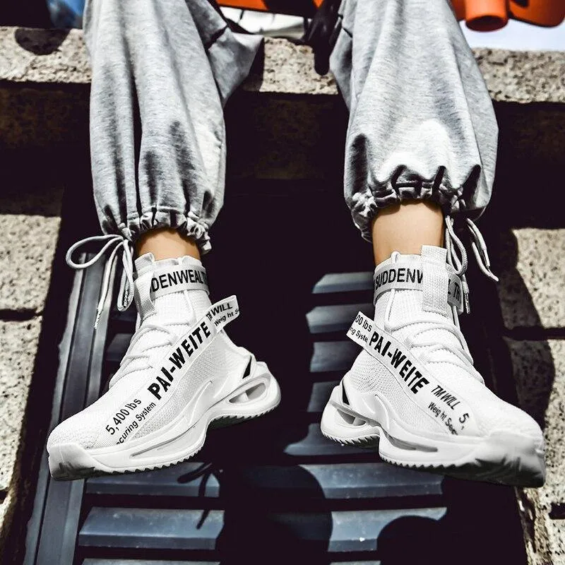 KIP Men's Platform Mesh Sneakers