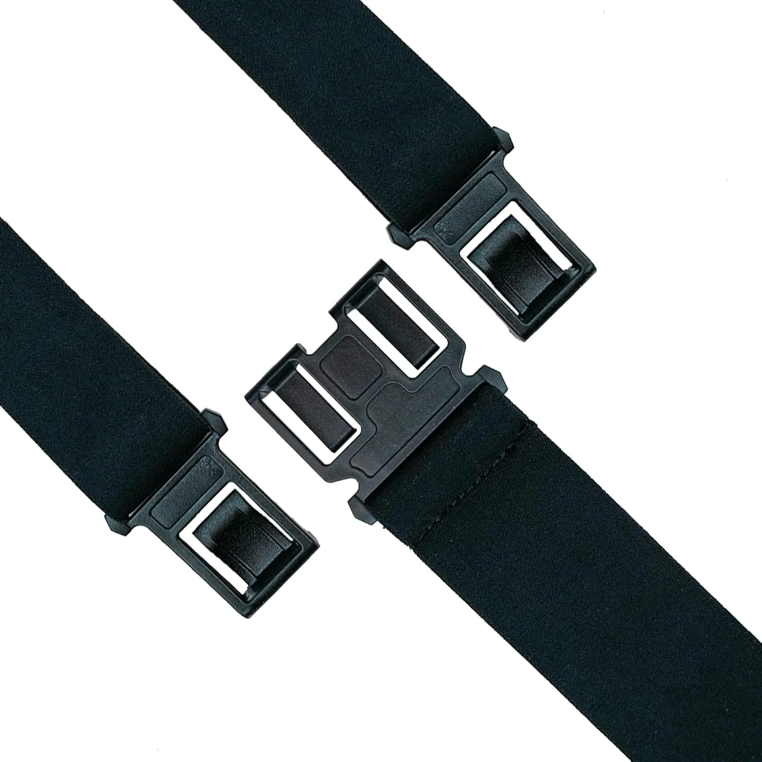 KUNN Men's 1.5 inch Adjustable Y Back Suspender,Elastic Hook End Suspenders