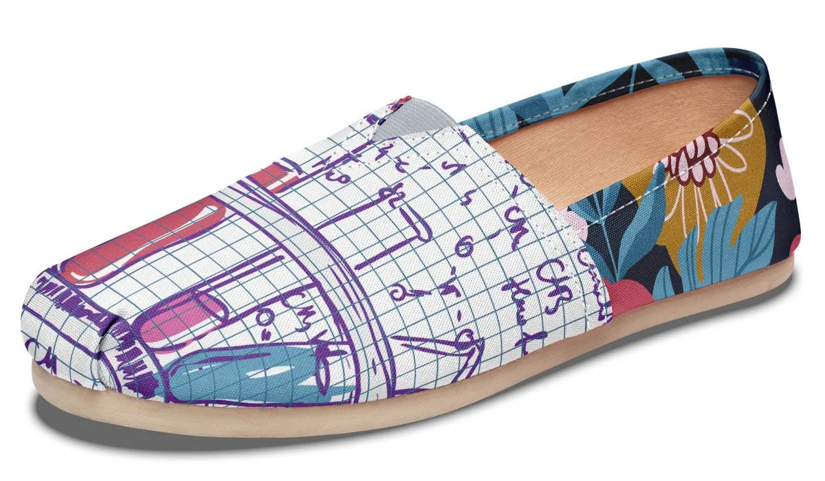 Lab Graph Paper Casual Shoes