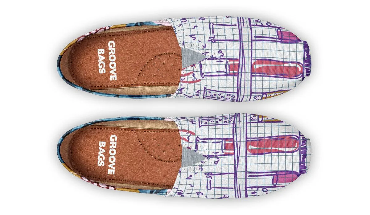 Lab Graph Paper Casual Shoes