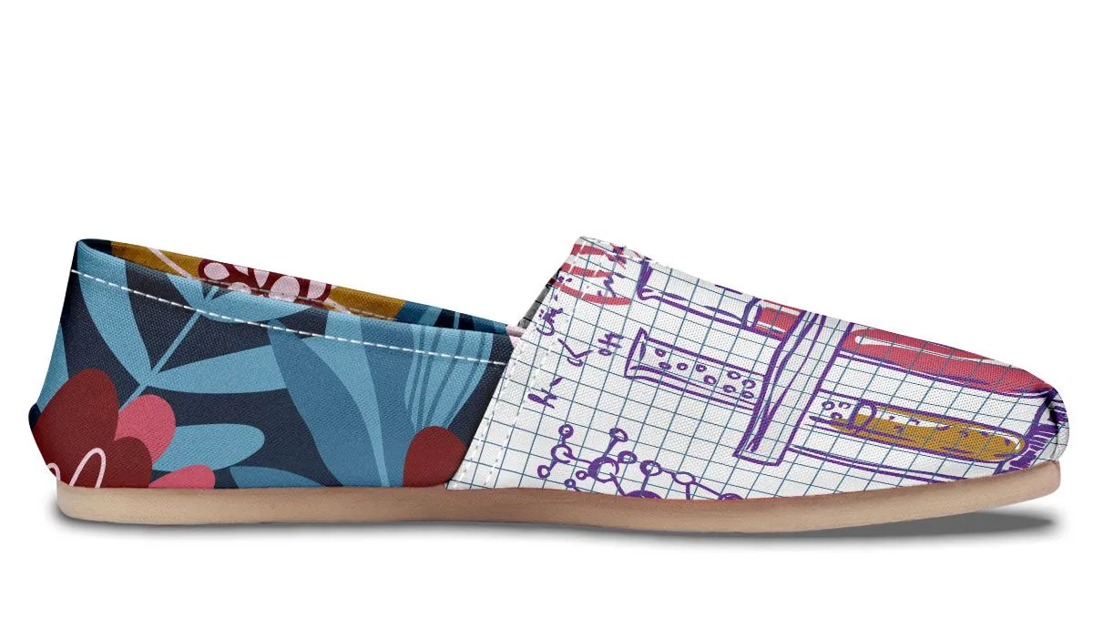 Lab Graph Paper Casual Shoes