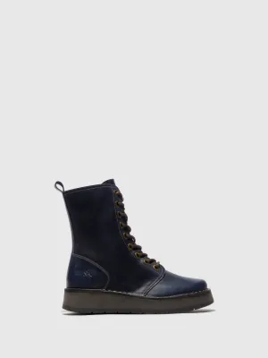 Lace-up Ankle Boots RAMI043FLY BLUE