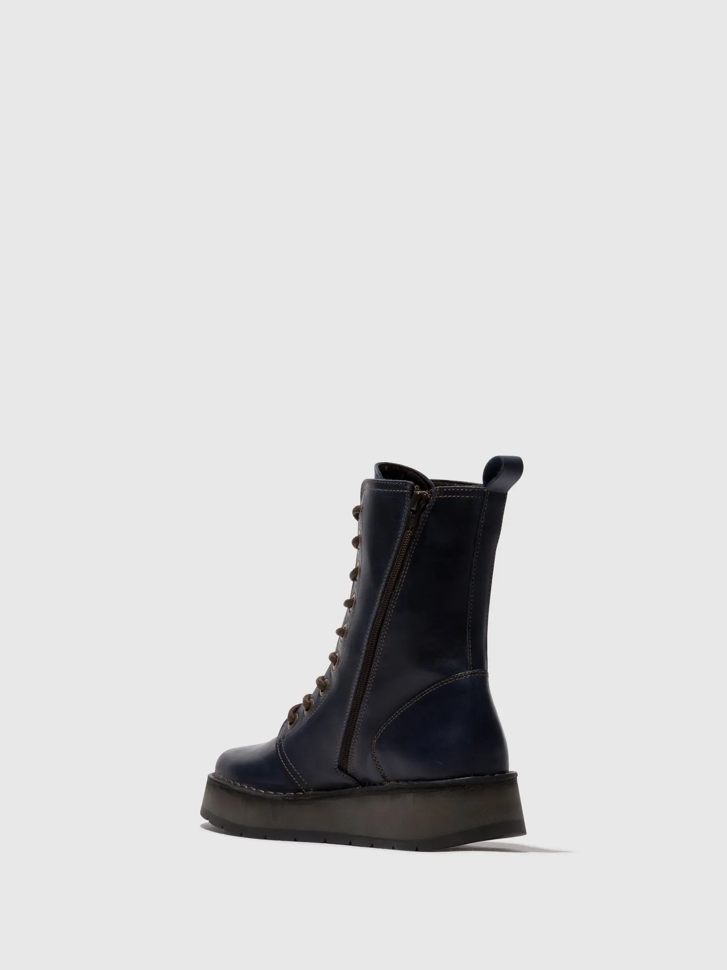 Lace-up Ankle Boots RAMI043FLY BLUE