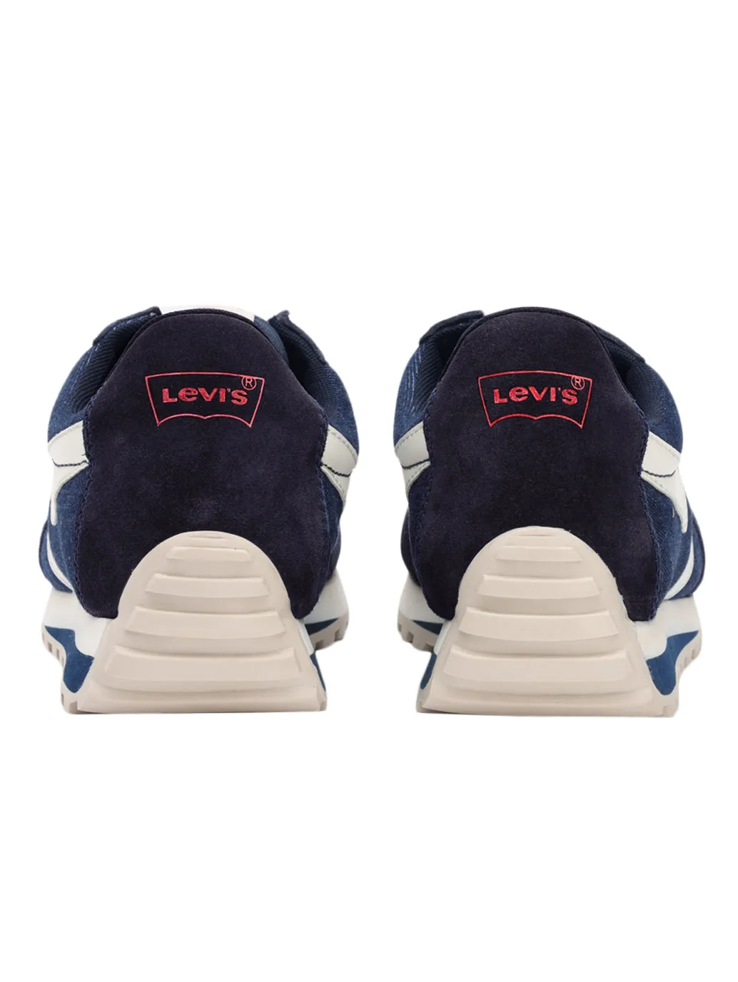 Men's Blue Colorblock Sneakers