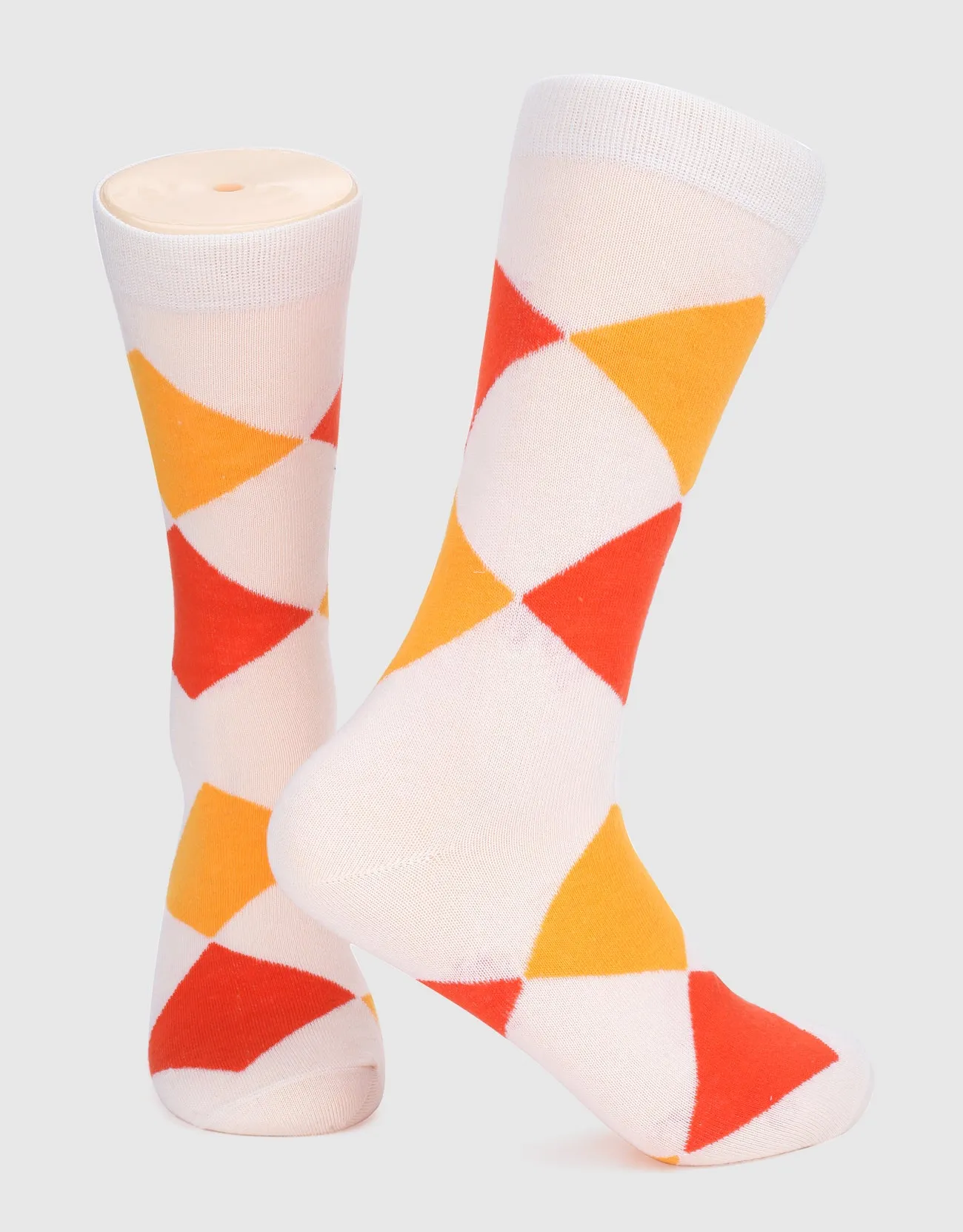 Men's Funky Colorful Dress Socks 6 Pack