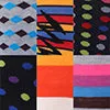 Men's Funky Colorful Dress Socks 6 Pack