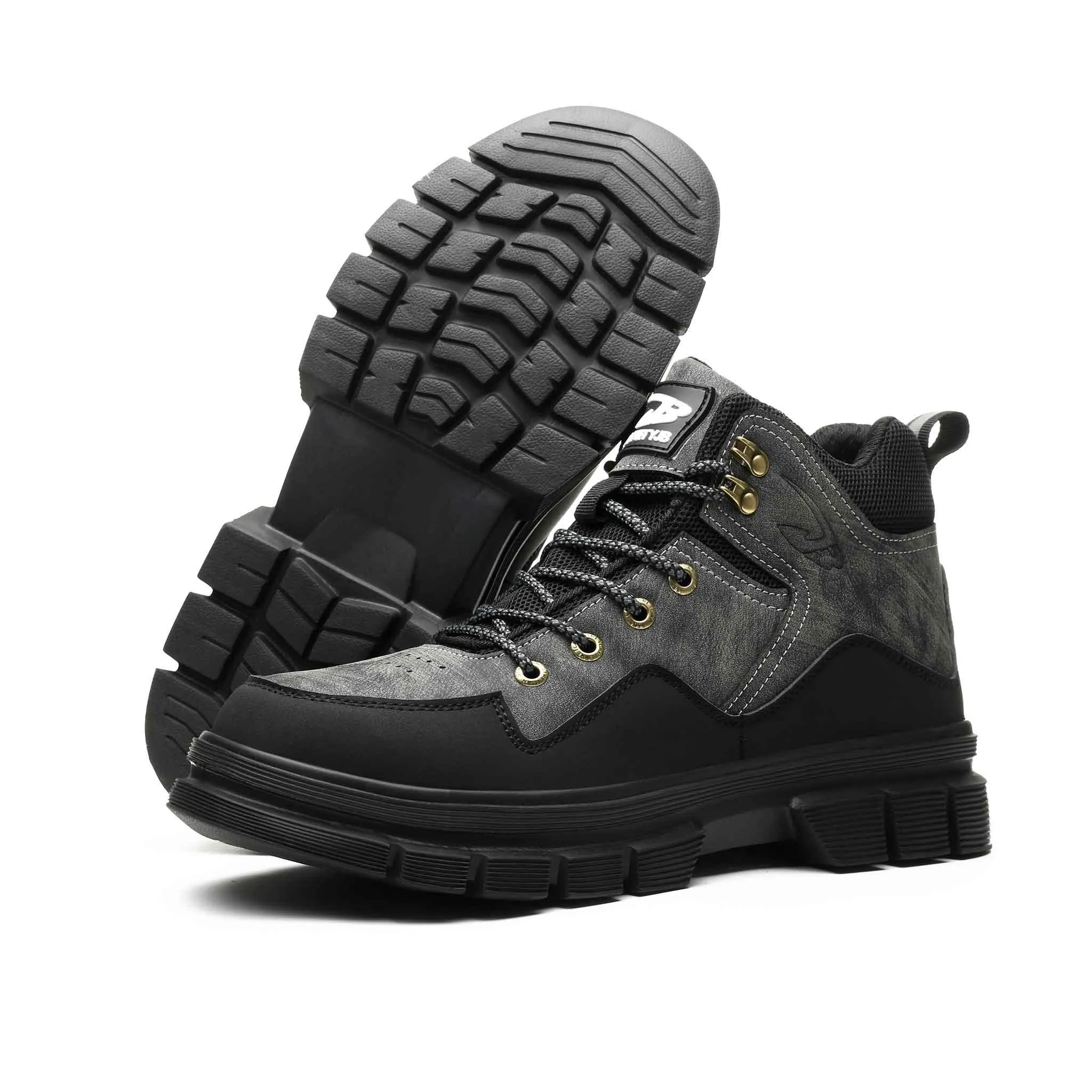 Men's Insulated Steel Toe Work Boots - Wear Resistant | B301