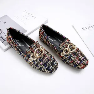 Milky Way Colorful Flat Shoes