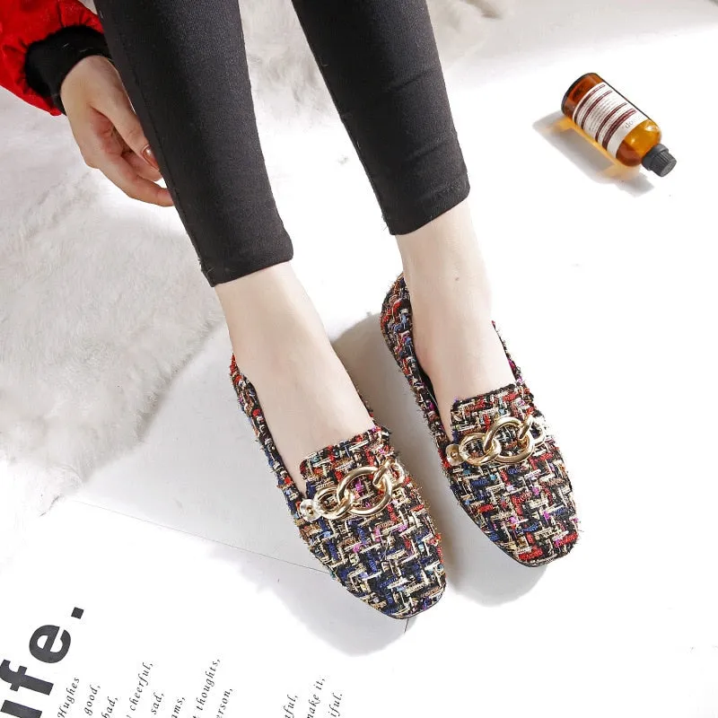 Milky Way Colorful Flat Shoes