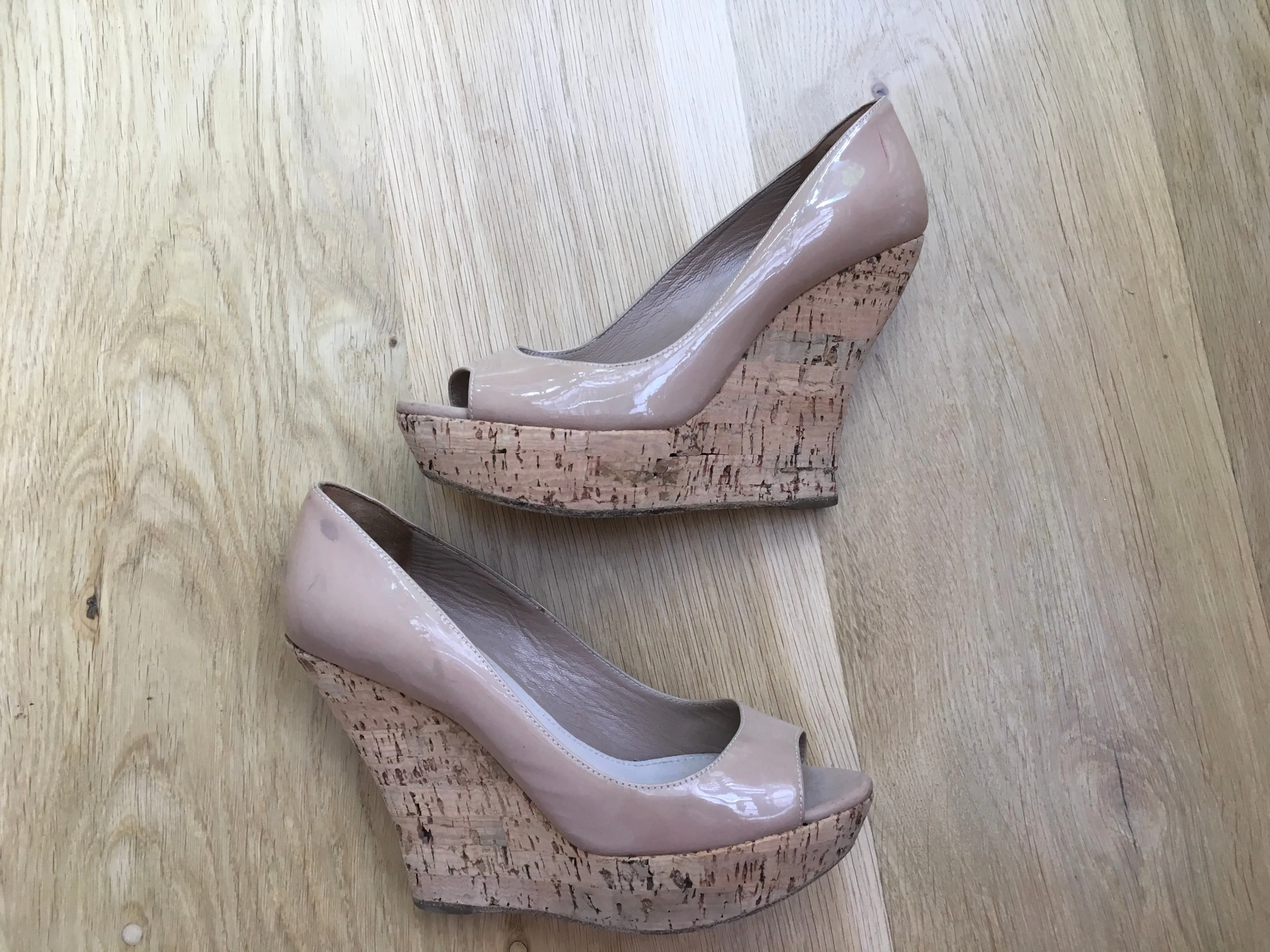 Miu Miu Platform Wedge Pumps Heels Shoes 36.5 UK 3.5 US 6.5 ladies