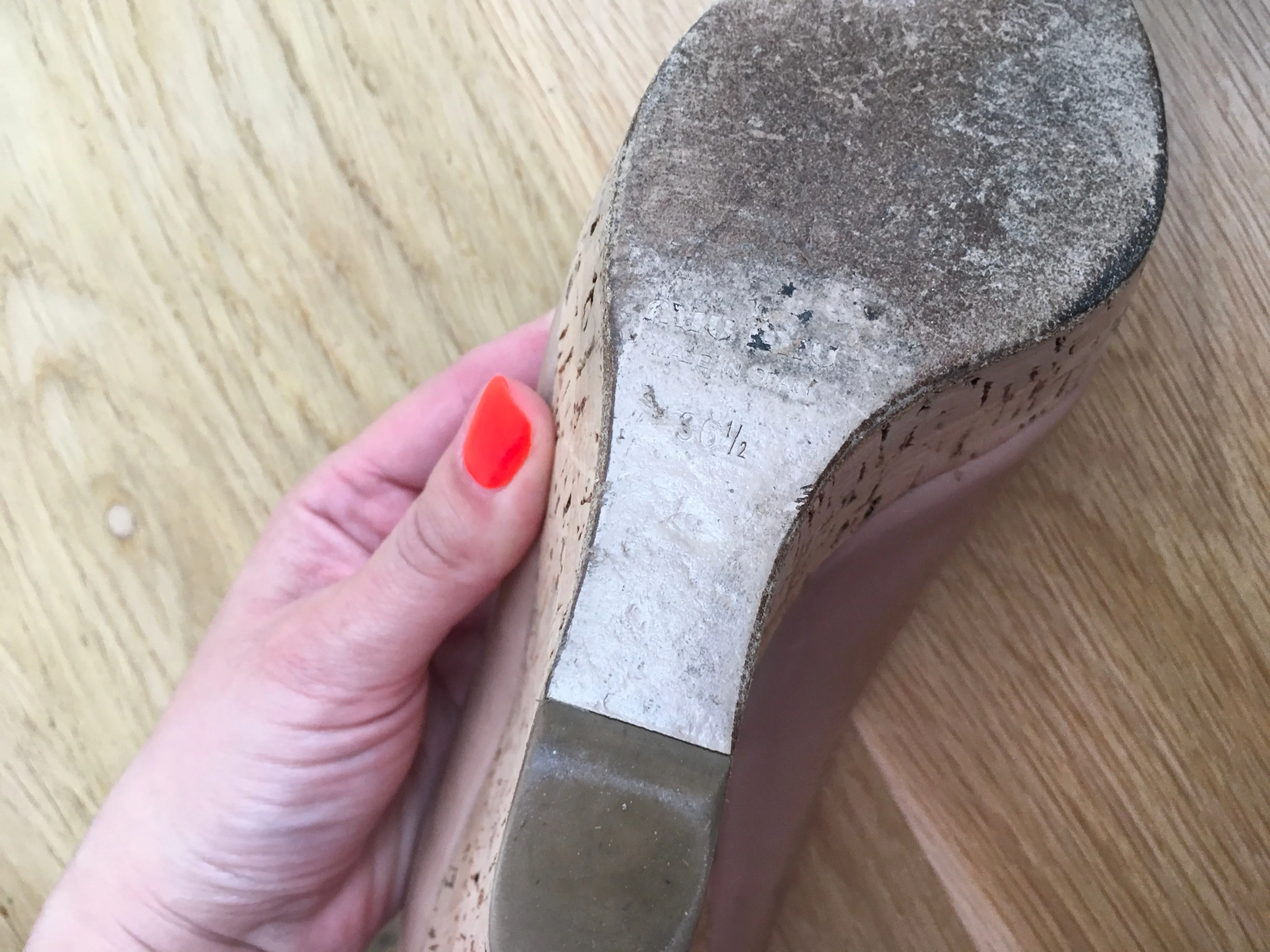 Miu Miu Platform Wedge Pumps Heels Shoes 36.5 UK 3.5 US 6.5 ladies