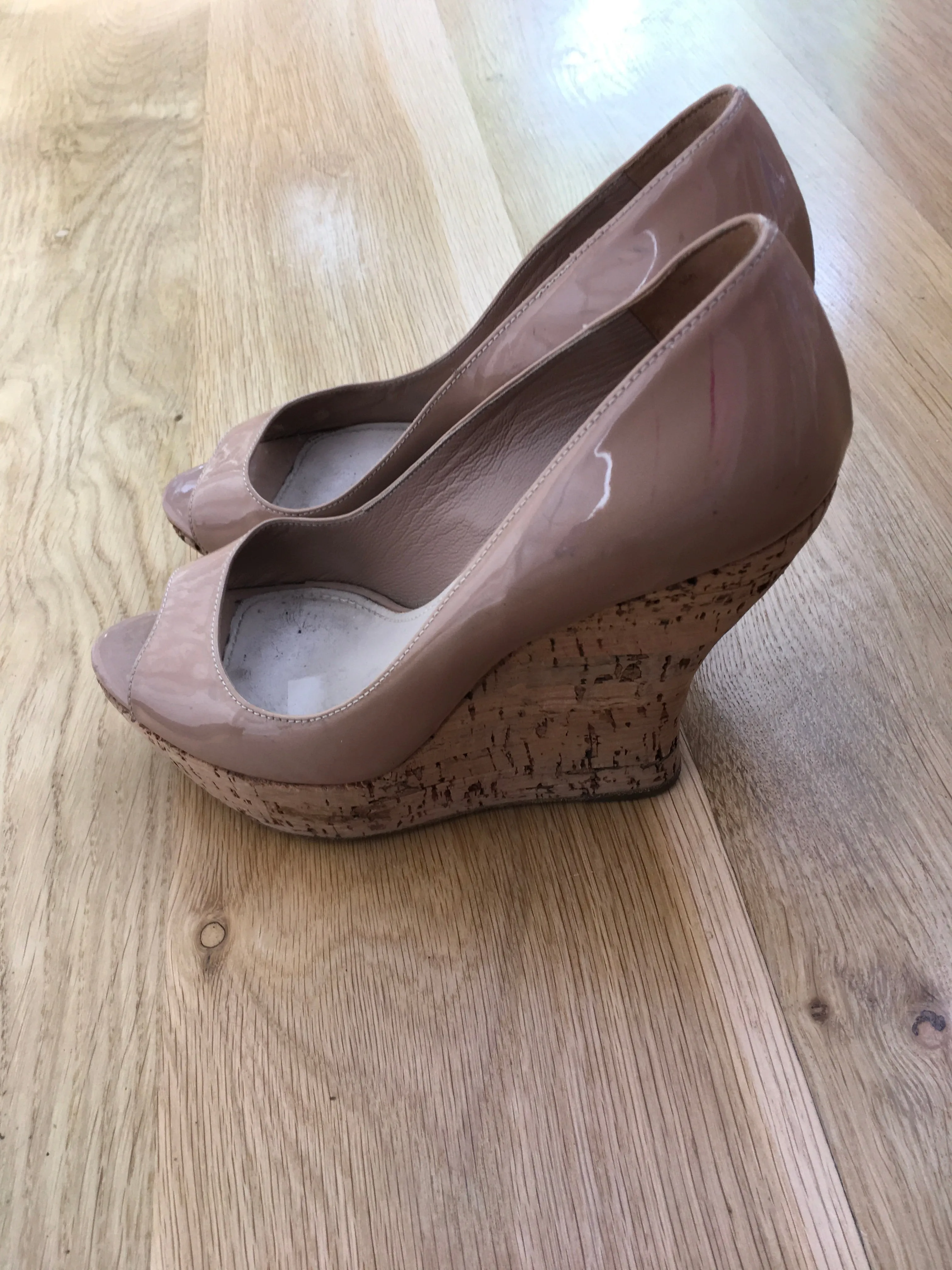 Miu Miu Platform Wedge Pumps Heels Shoes 36.5 UK 3.5 US 6.5 ladies