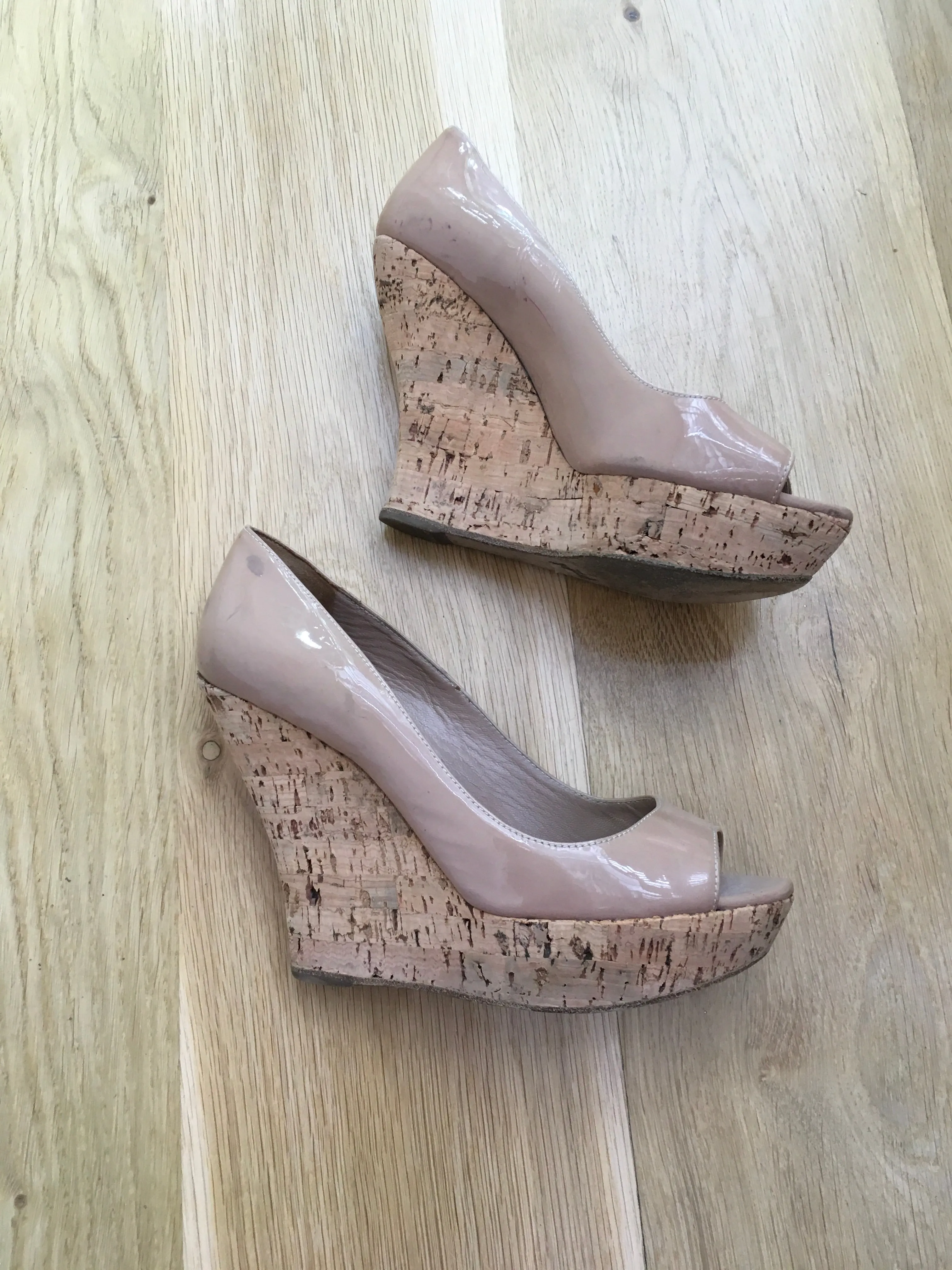 Miu Miu Platform Wedge Pumps Heels Shoes 36.5 UK 3.5 US 6.5 ladies