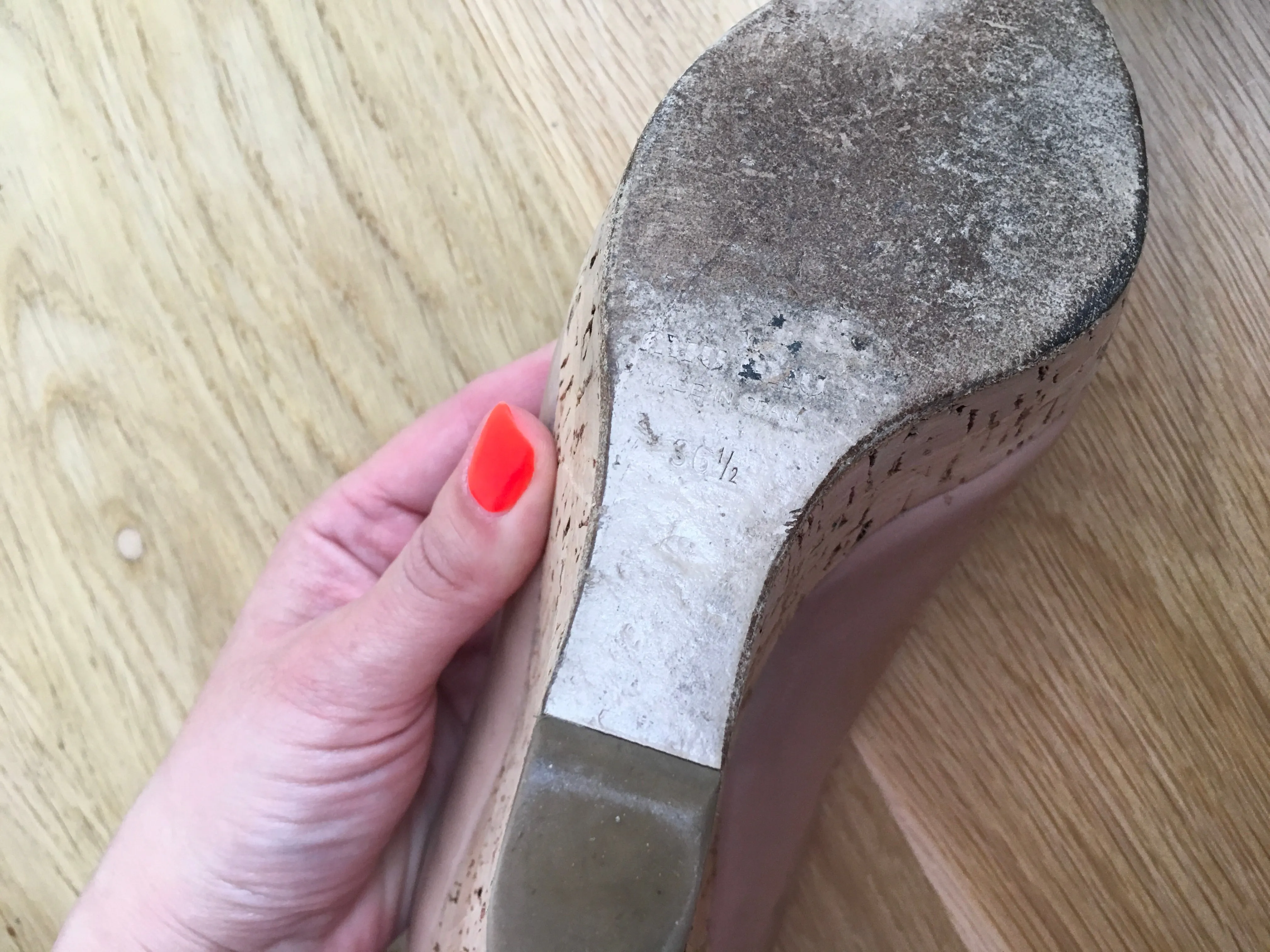 Miu Miu Platform Wedge Pumps Heels Shoes 36.5 UK 3.5 US 6.5 ladies