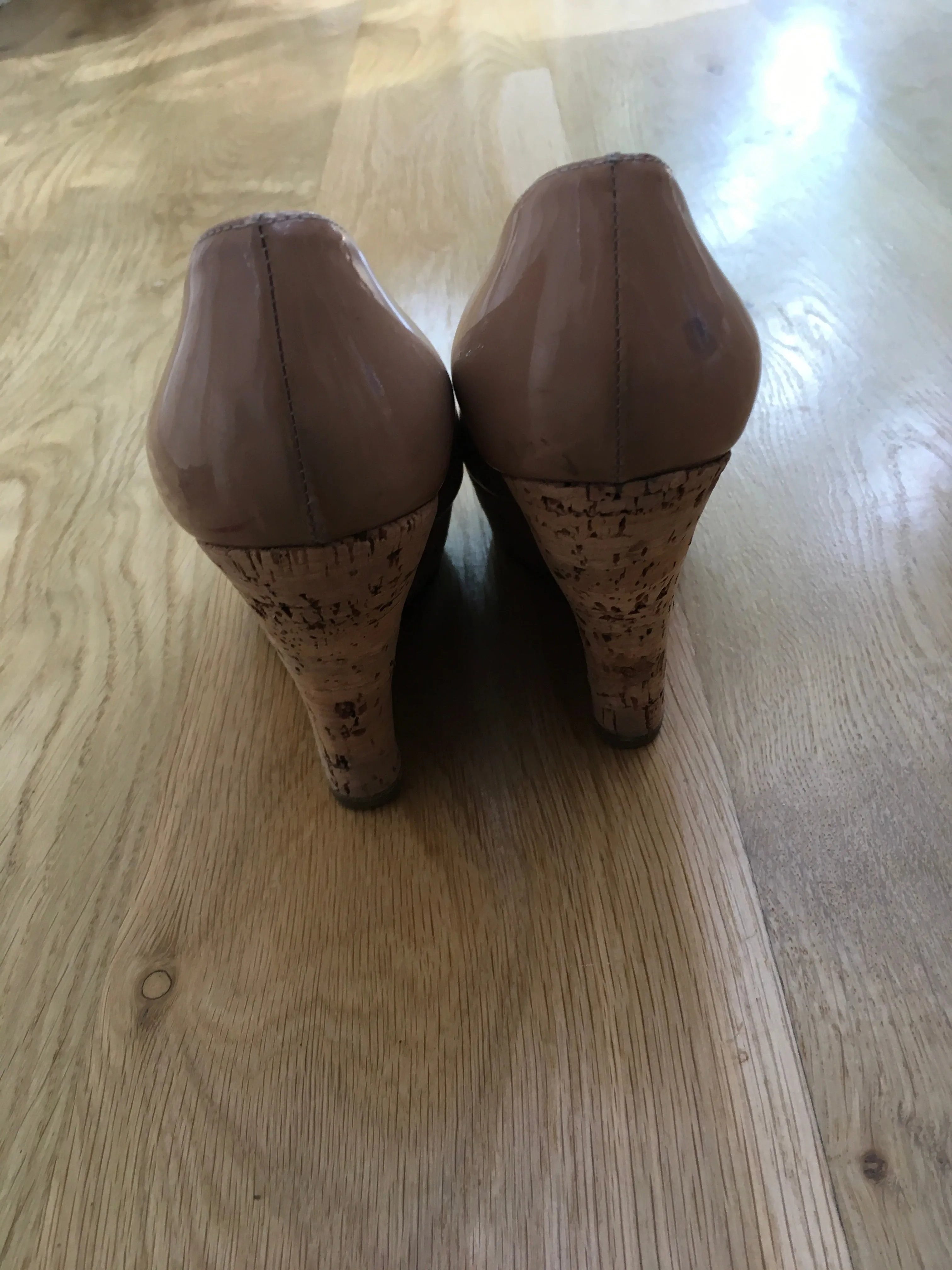 Miu Miu Platform Wedge Pumps Heels Shoes 36.5 UK 3.5 US 6.5 ladies