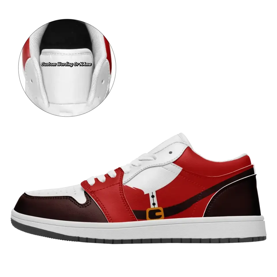 Personalized gifts business names, personalized corporate gifts Personalized Santa AJ Sneakers, Custom Christmas Shoes, Holidays Gift,AJ1C-23020153