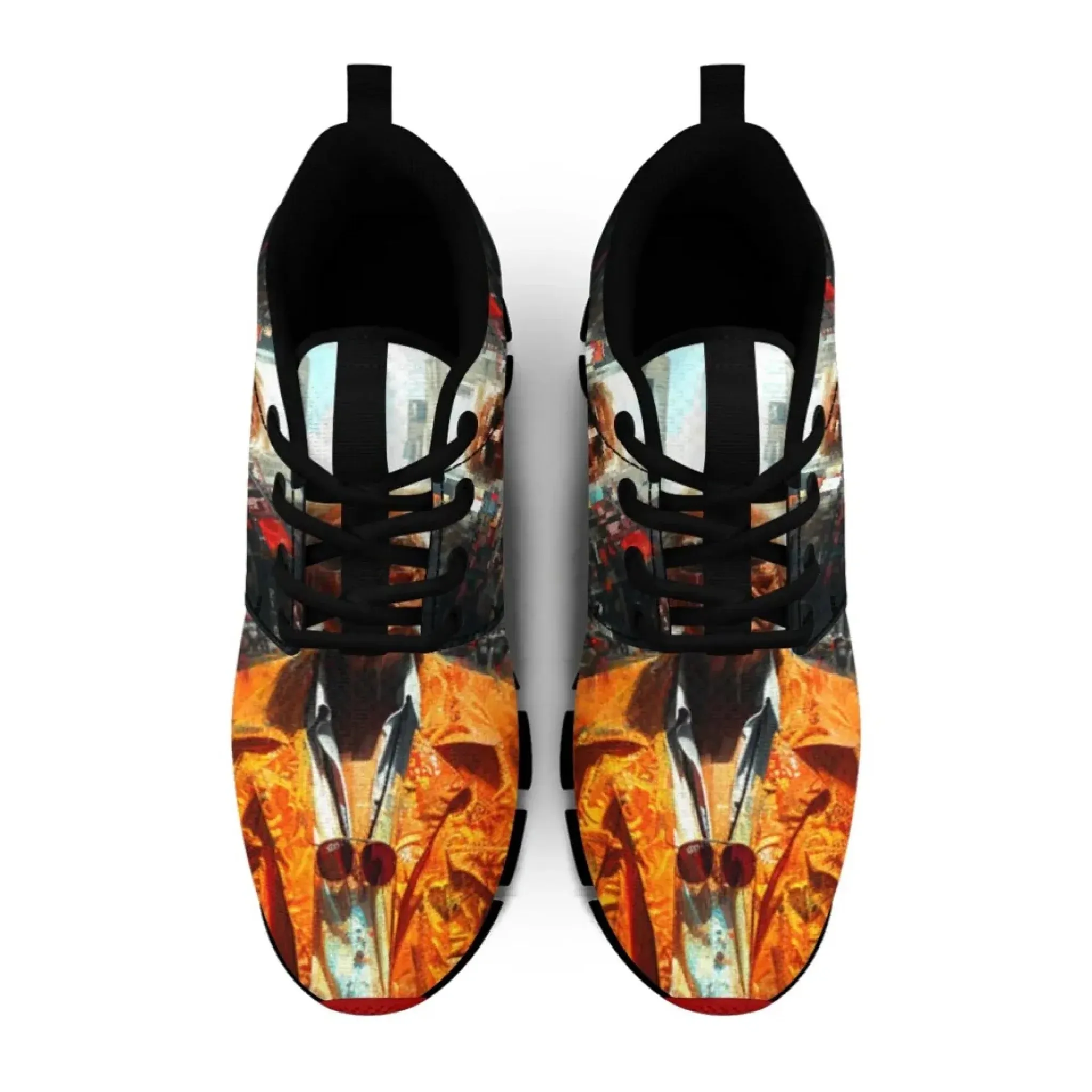 Personalized Trump Sneakers, Custom Mesh Walking Shoes, Breathable Pride Shoes
